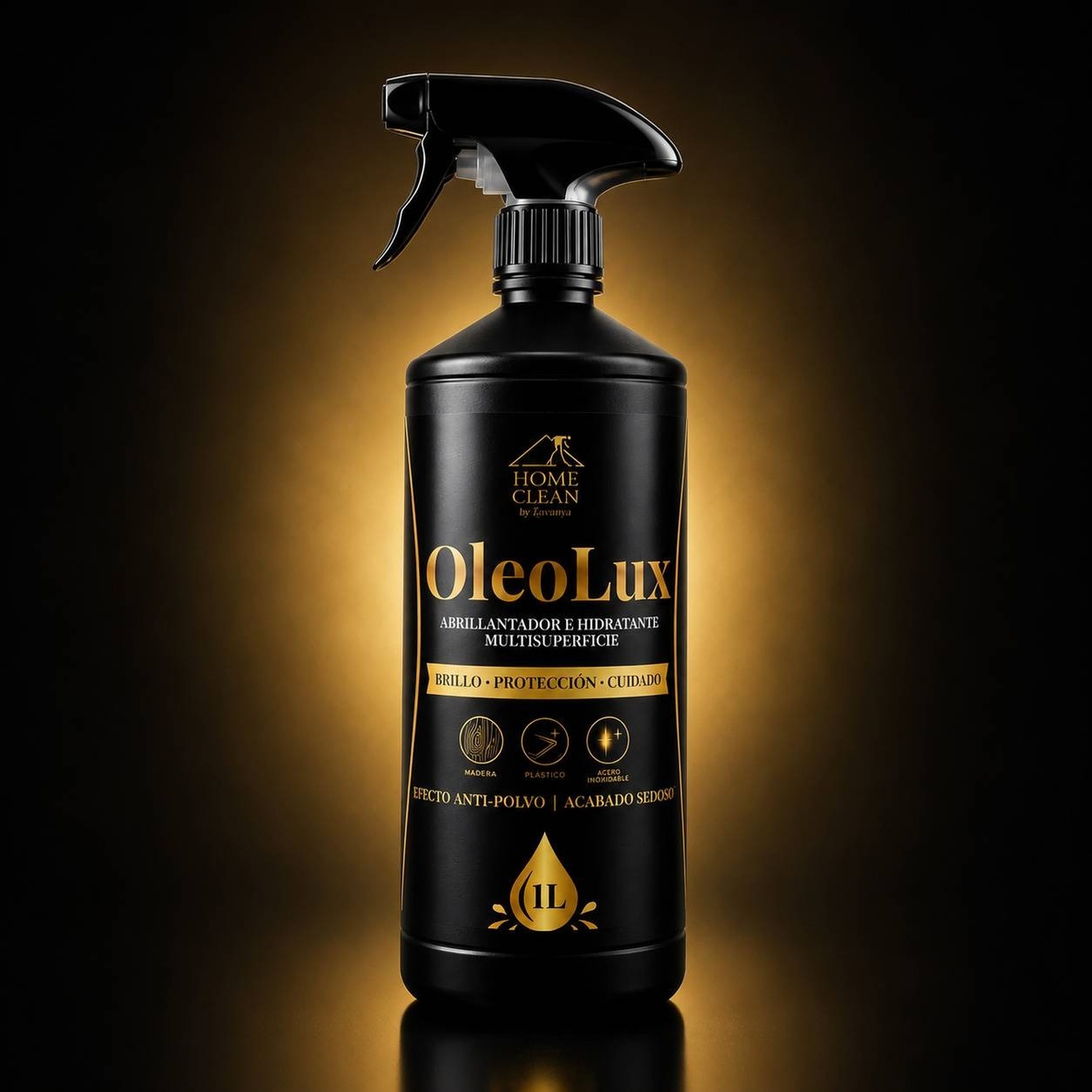OleoLux – Abrillantador e hidratante multi-superficie 1L