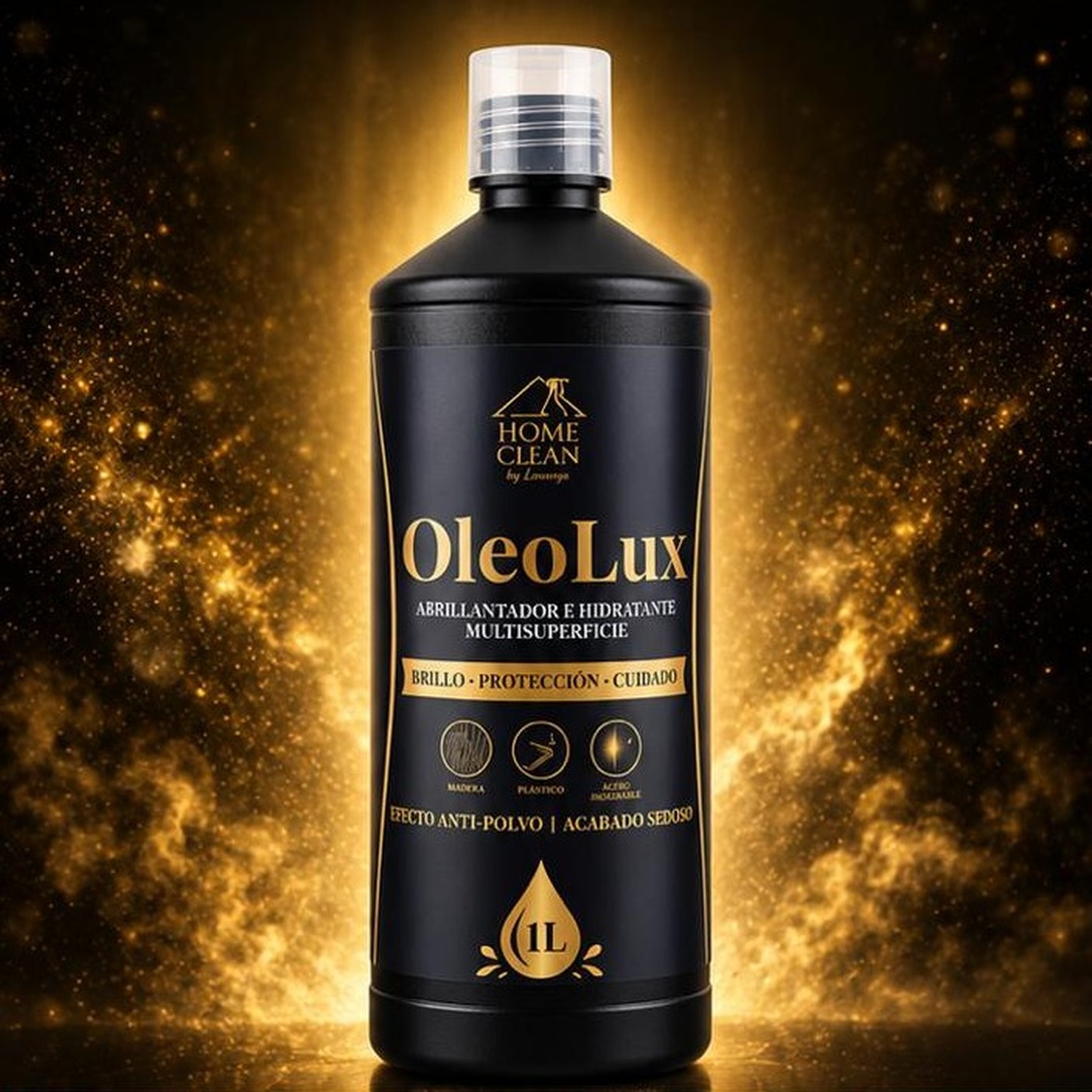 OleoLux – Abrillantador e hidratante multi-superficie 1L
