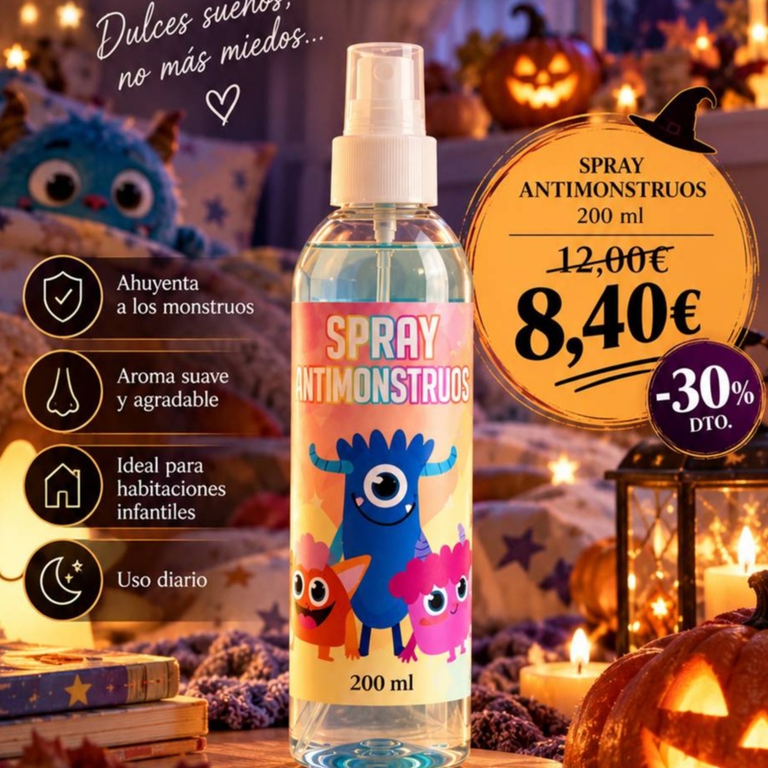 Spray Anti Monstruos 200ml
